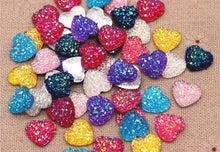 Load image into Gallery viewer, Heart Druzy